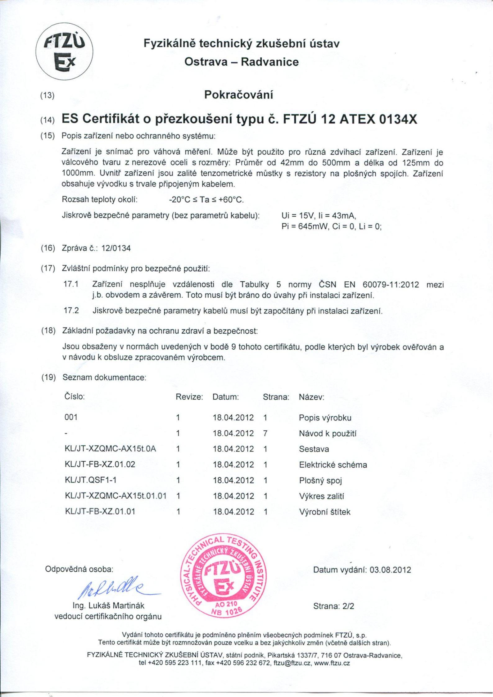 ATEX(FB-XZ)(捷克)（長(zhǎng)期）